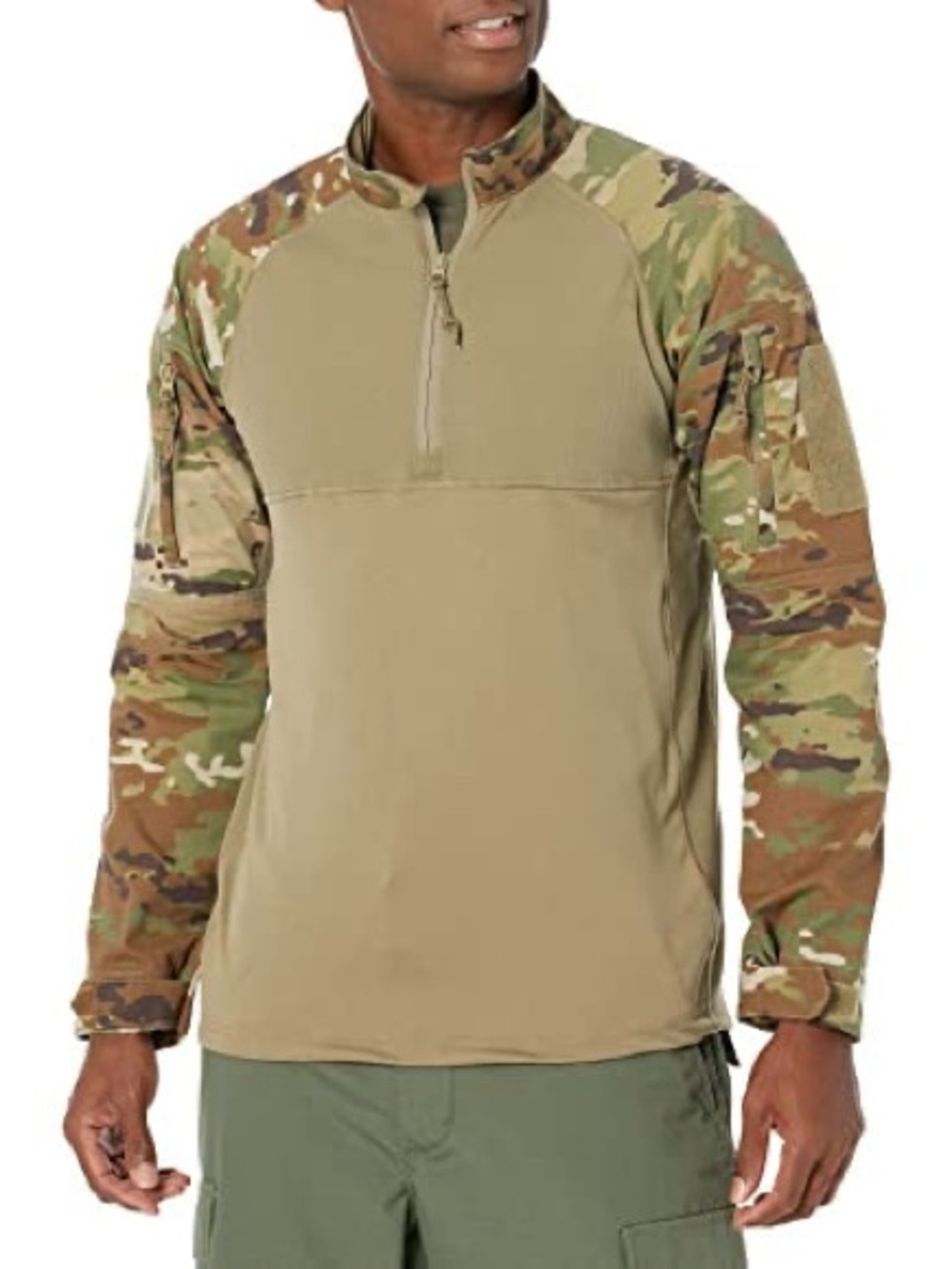 NWT Propper Shirt Mens 4XL Multicam OCP Combat NYCO 1/4 Zip Tactical Long Sleeve